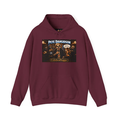 Pete Dawgidson 'Celebrate Bro' Hoodie — Graphic Celebrity Comedy Pullover