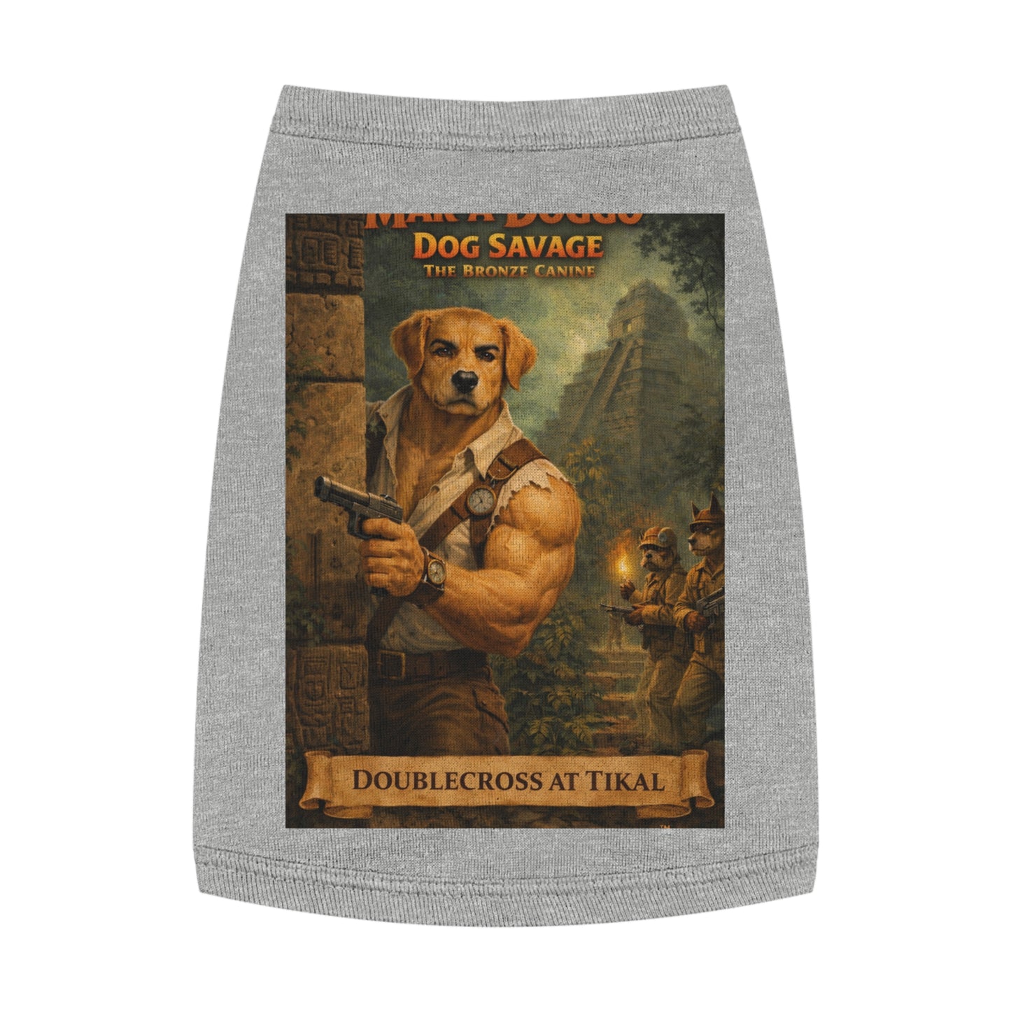 Double-Cross at Tikal (Doggo Tank Top)