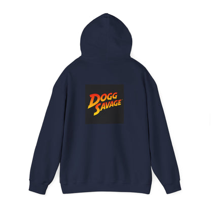 Hoodie — 'Dogg Savage: Escape From Palenque Temple' Retro Graphic Pullover