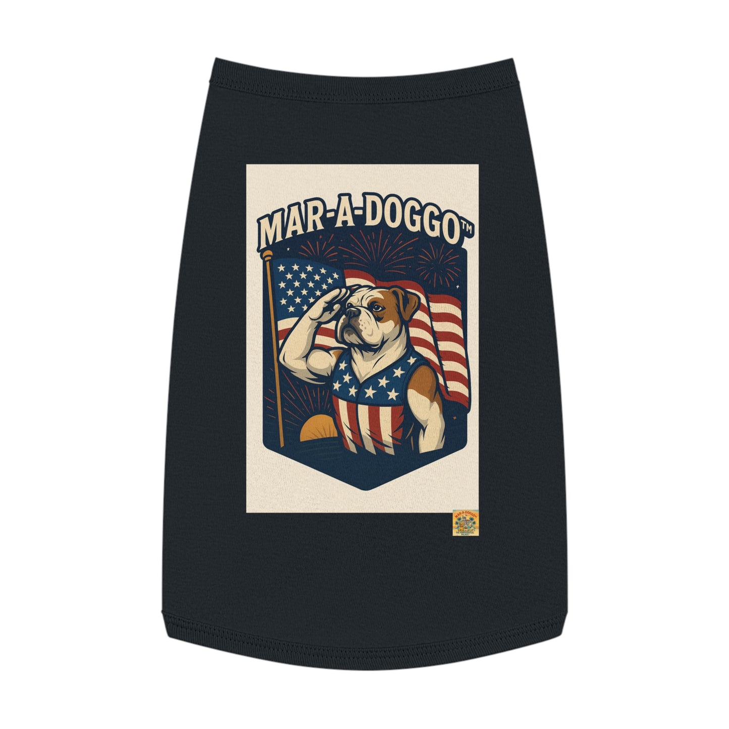 Salute The Flag (Doggo Tank Top)