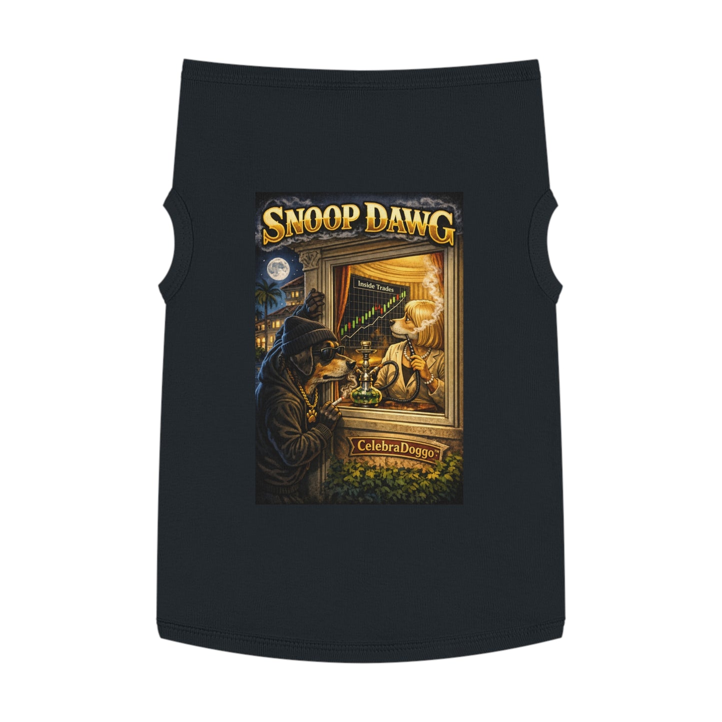 Dog Shirt "Snoop Dawg" Vintage Celebration Graphic