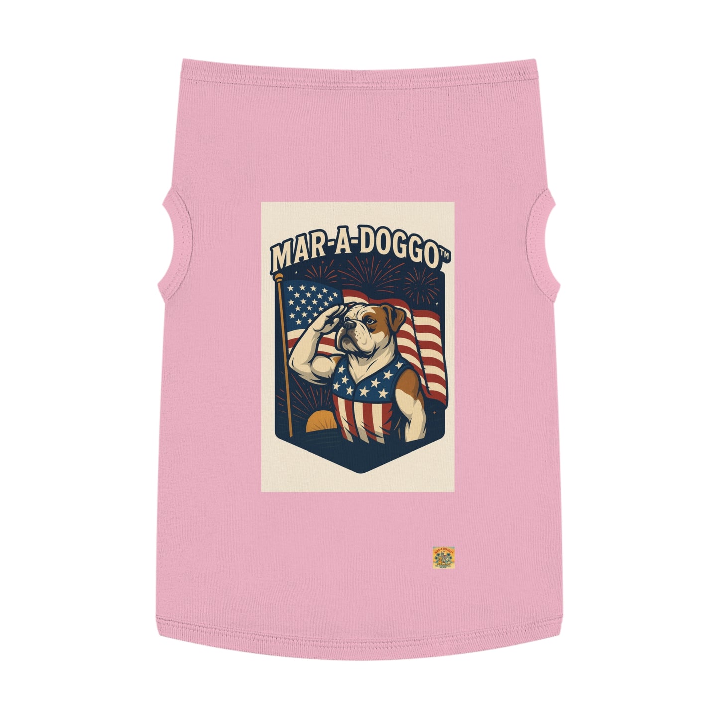 Salute The Flag (Doggo Tank Top)