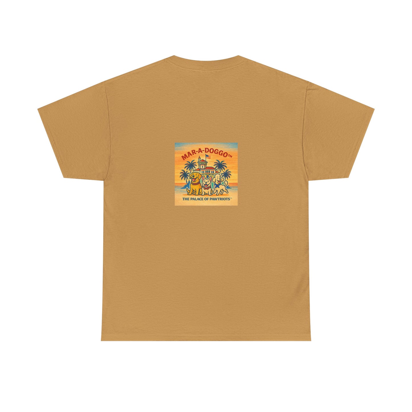 T-Shirt — "Mar-A-DoggO" Patriotic Dog Tee (Land of the Free)
