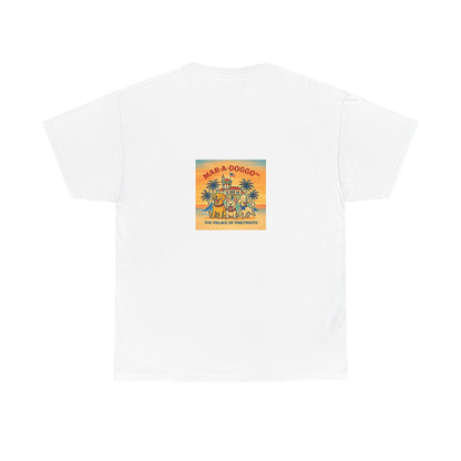 T-Shirt — "Mar-A-DoggO" Patriotic Dog Tee (Land of the Free)