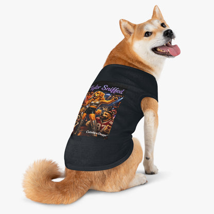 Dog Shirt — "Taylor Sniffed" Concert Pet Tee (Celebrity Singer Design)