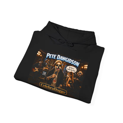 Pete Dawgidson 'Celebrate Bro' Hoodie — Graphic Celebrity Comedy Pullover