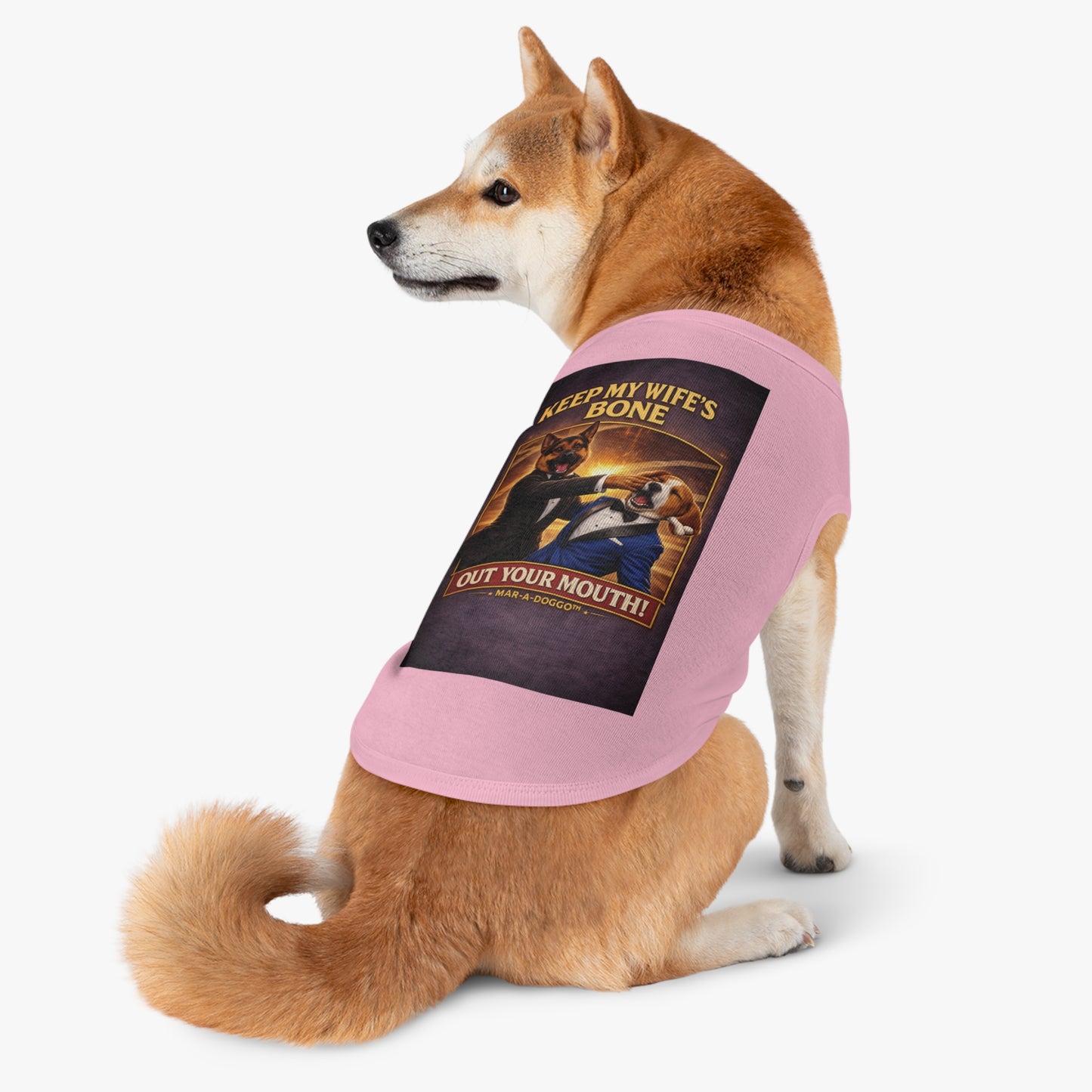 Keep My Wife's Bone Out Your Mouth! (Doggo Tank Top)