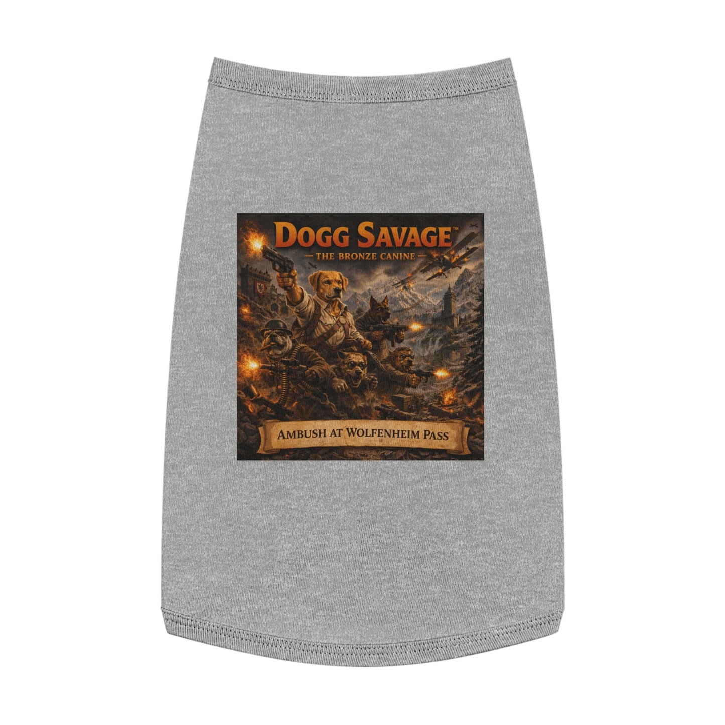 Dog Shirt - "Ambush At Wolfenheim Pass"