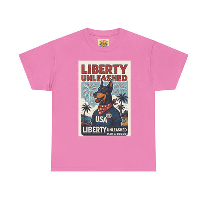 Liberty Unleashed USA Dog Graphic Tee