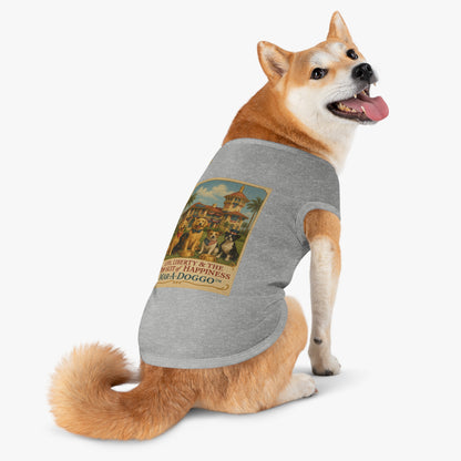 Life Liberty & The Paw-suit of Happiness (Doggo Tank Top)