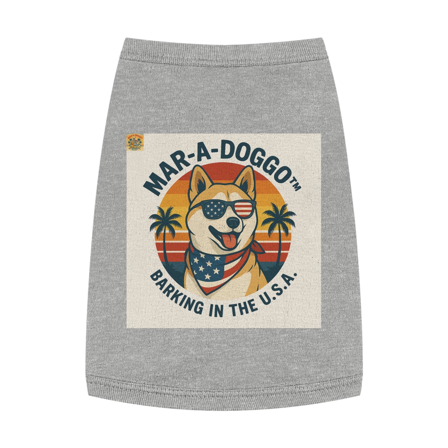 Barking In The USA (Doggo Tank Top)