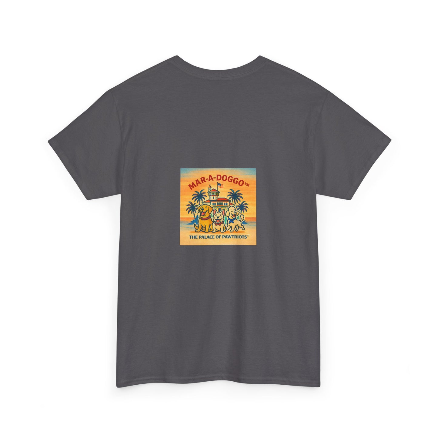 T-Shirt — "Mar-A-DoggO" Patriotic Dog Tee (Land of the Free)