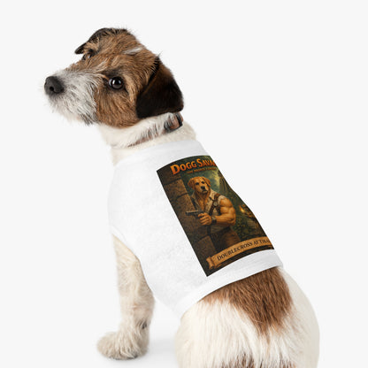 Dog Tank Top — "Dogg Savage: Doublecross at Tikal" Adventure Graphic Pet Shirt