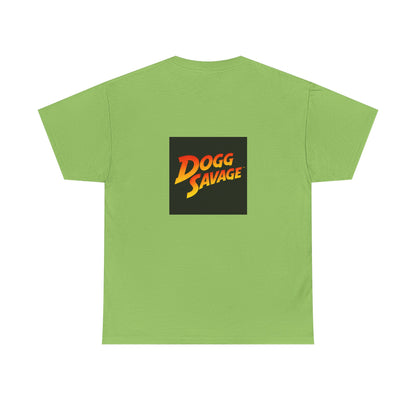Dogg Savage Retro Graphic Tee — Vintage Adventure Poster T‑Shirt