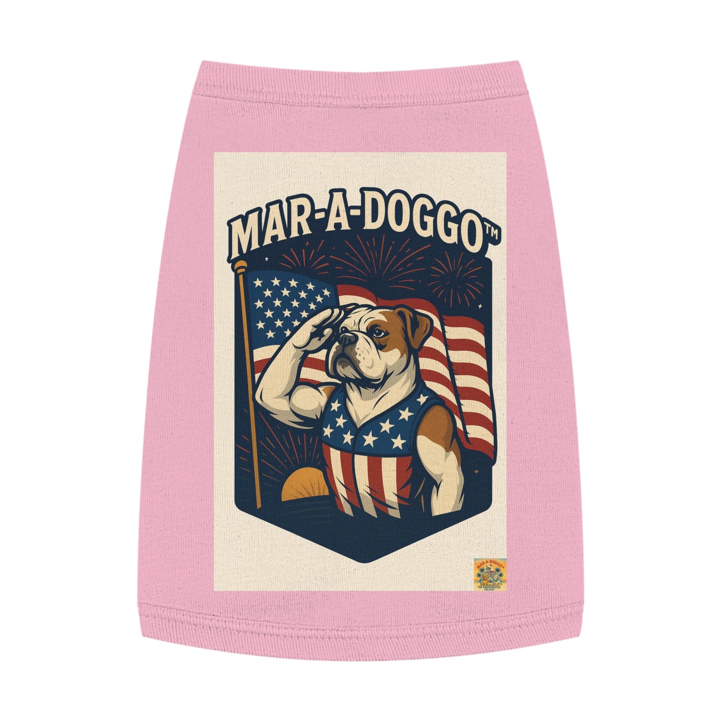 Salute The Flag (Doggo Tank Top)