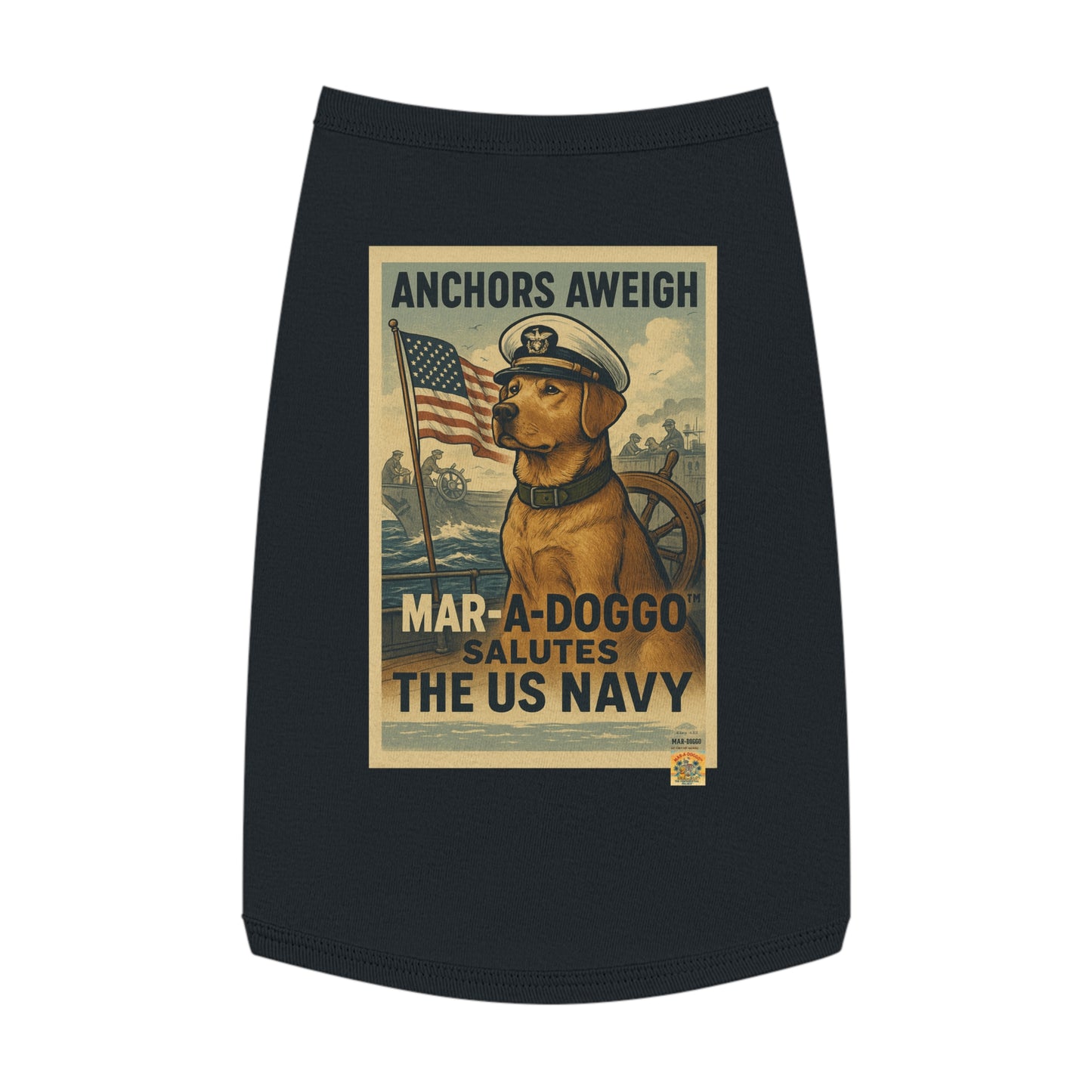 Anchors Aweigh (Doggo Tank Top)