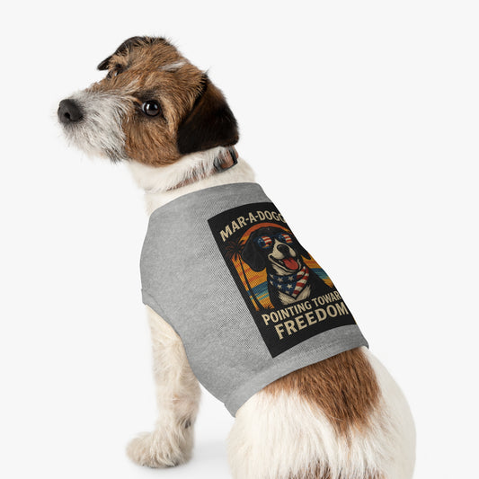 Pointing Toward Freedom (Doggo Tank Top)