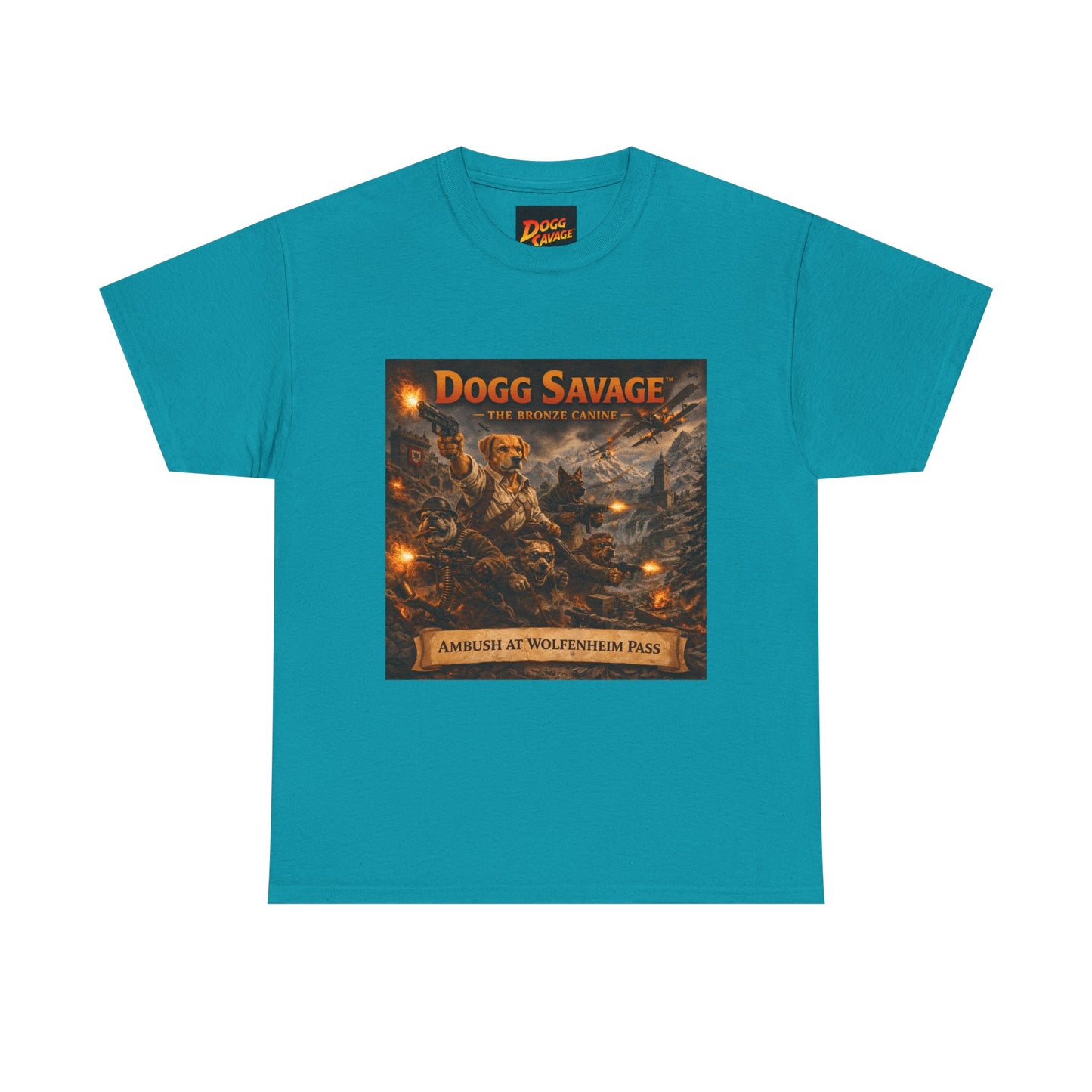 Dogg Savage Band Tee — 'Ambush at Wolfenheim Pass' Graphic T‑Shirt