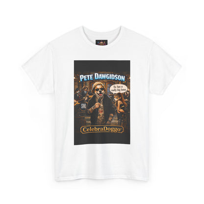 "Pete Dawgidson" Graphic Tee — Funny Dog Party T-Shirt