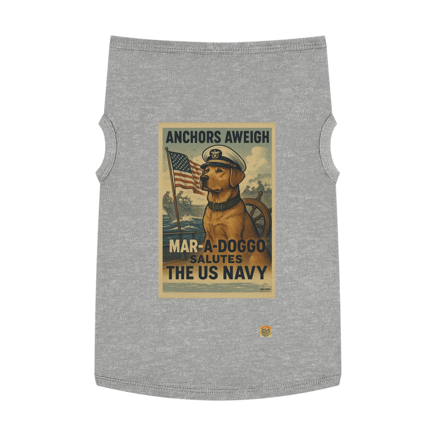 Anchors Aweigh (Doggo Tank Top)