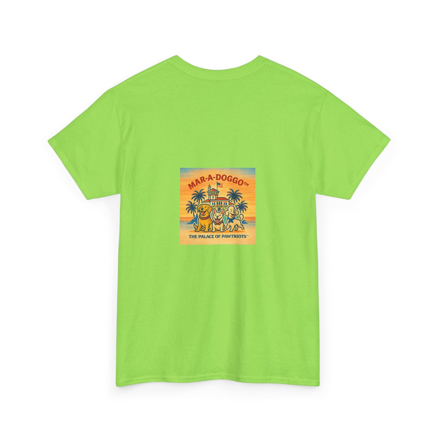 T-Shirt — "Mar-A-DoggO" Patriotic Dog Tee (Land of the Free)
