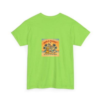T-Shirt — "Mar-A-DoggO" Patriotic Dog Tee (Land of the Free)