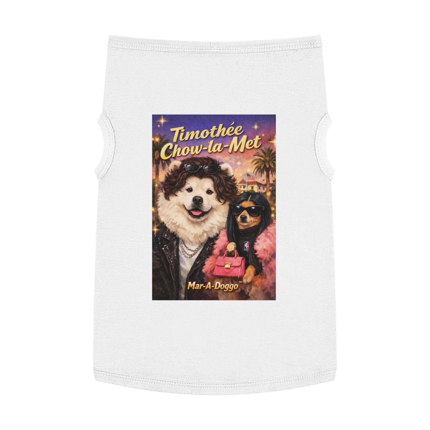 Timothée Chow-la-Met (Dog Tank Top)