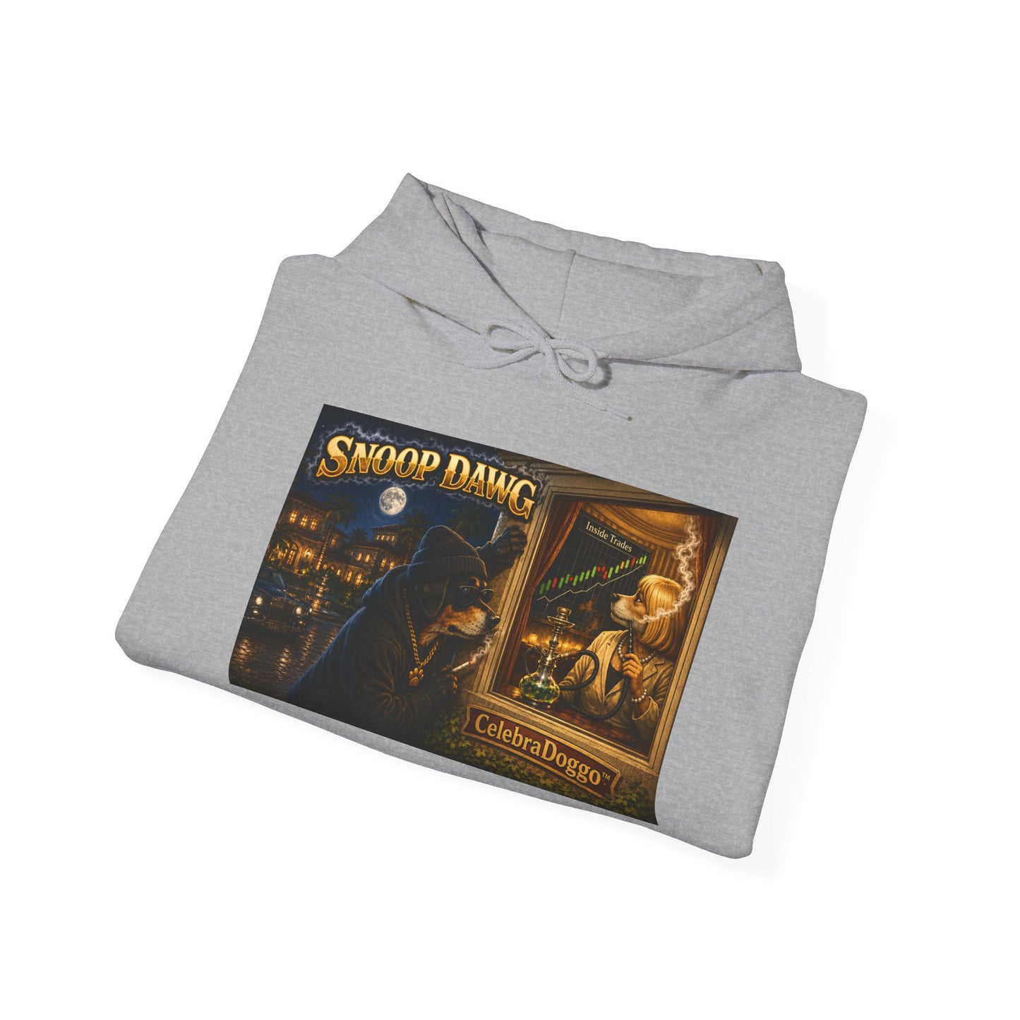 "Snoop Dawg" Tribute Hoodie — Retro Neon Graphic Pullover