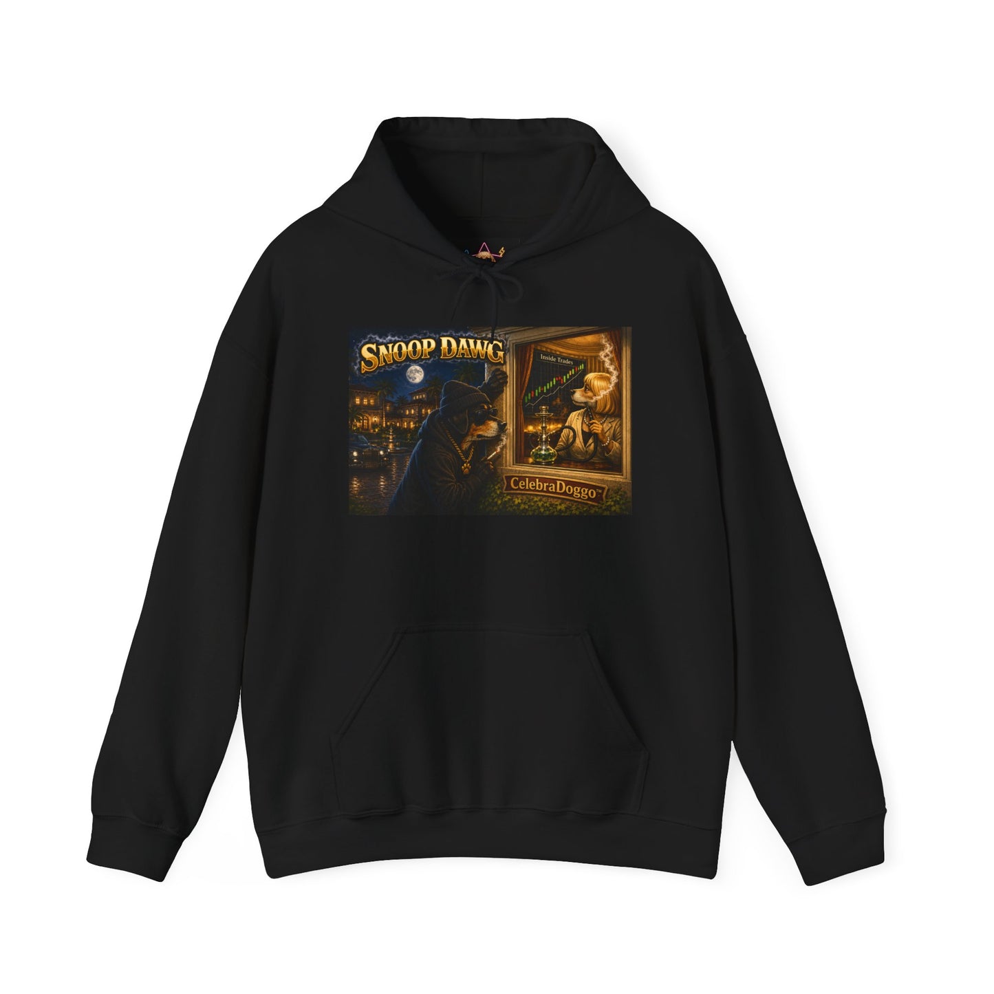 "Snoop Dawg" Tribute Hoodie — Retro Neon Graphic Pullover