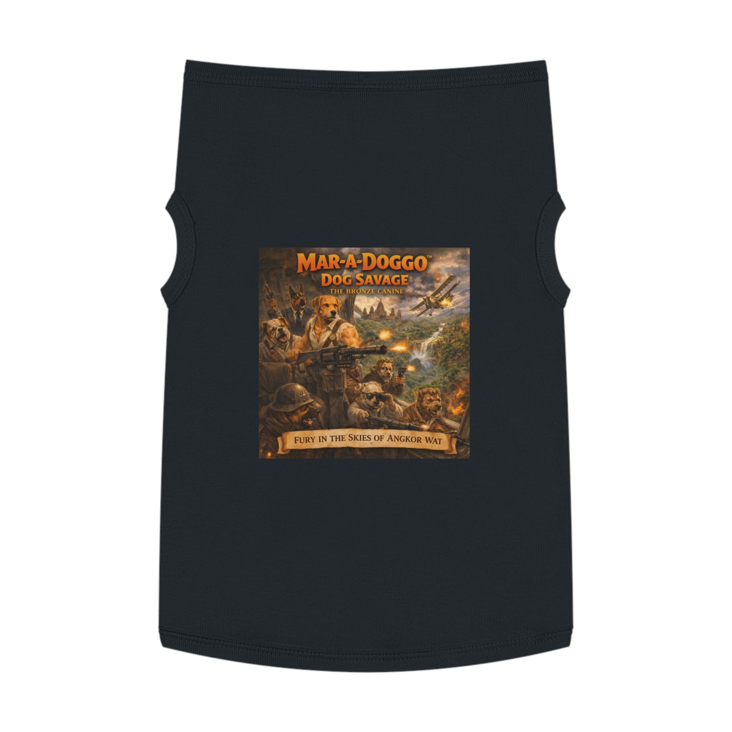 Fury In The Skies Of Angkor Wat (Doggo Tank Top)