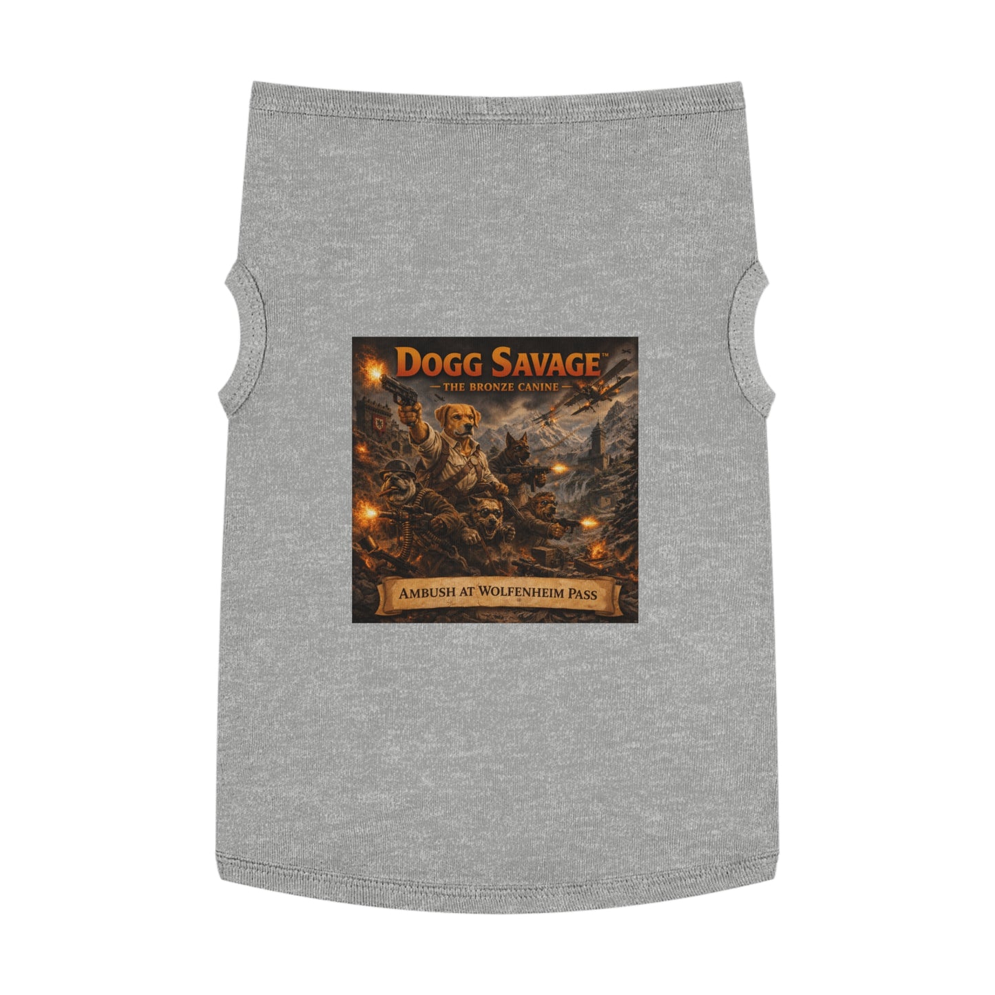 Dog Shirt - "Ambush At Wolfenheim Pass"