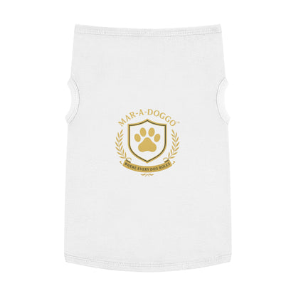 Mar-A-Doggo Dog Shirt - "Where Every Dog Rules" Grey Dog Tank Top
