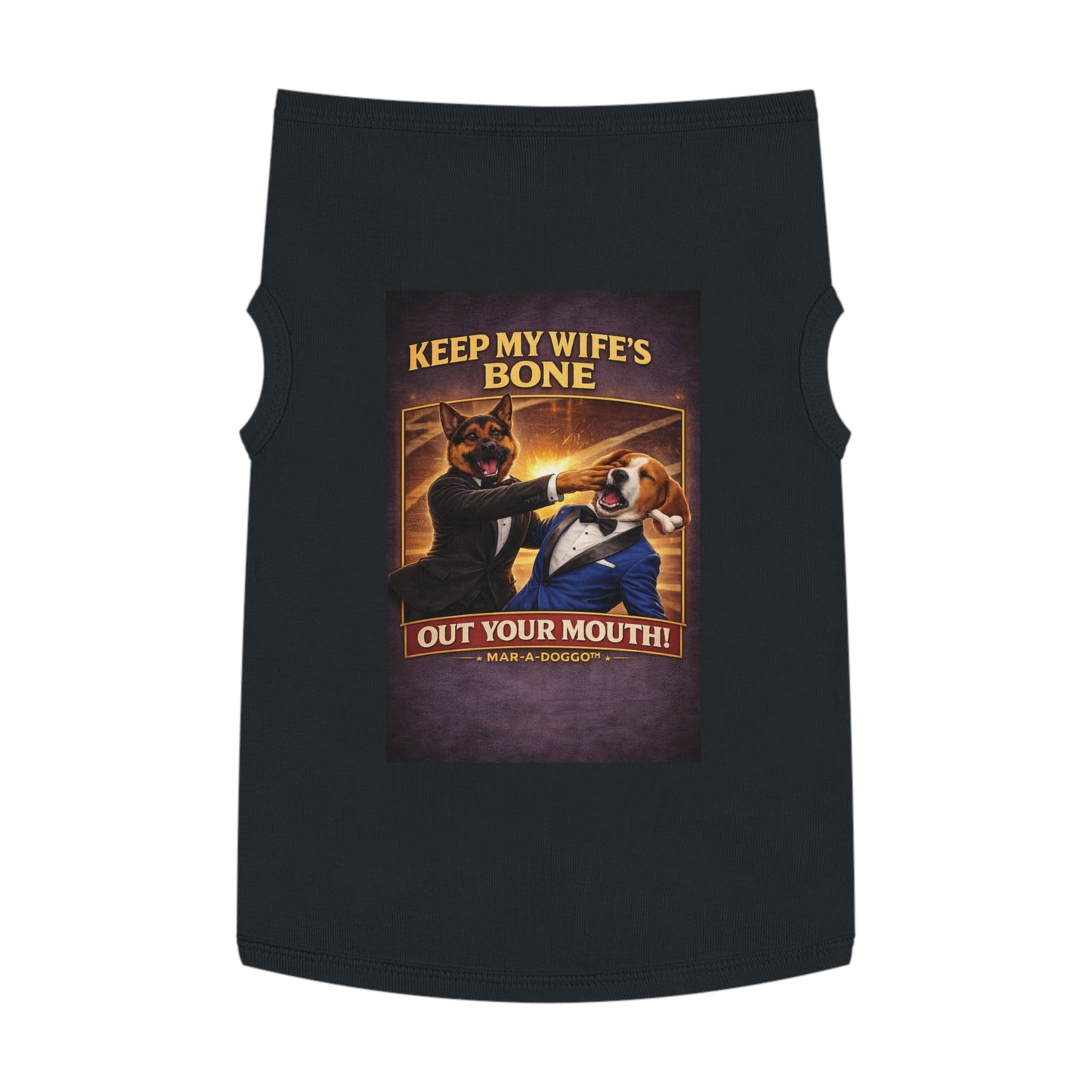 Keep My Wife's Bone Out Your Mouth! (Doggo Tank Top)