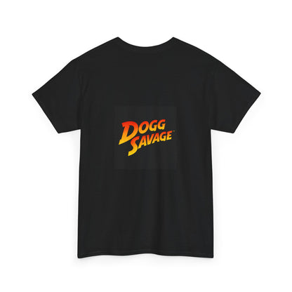 Dogg Savage Retro Graphic Tee — Vintage Adventure Poster T‑Shirt
