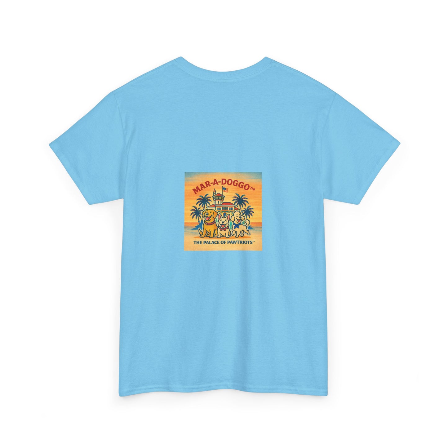 T-Shirt — "Mar-A-DoggO" Patriotic Dog Tee (Land of the Free)