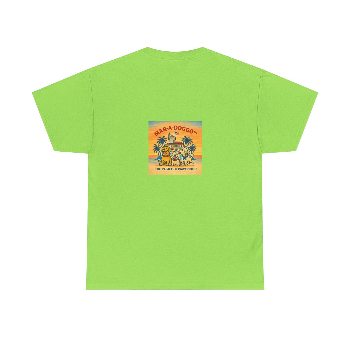 T-Shirt — "Mar-A-DoggO" Patriotic Dog Tee (Land of the Free)