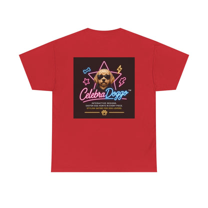 Dog Graphic Tee — "Snoop Dawg" Retro Party T-Shirt