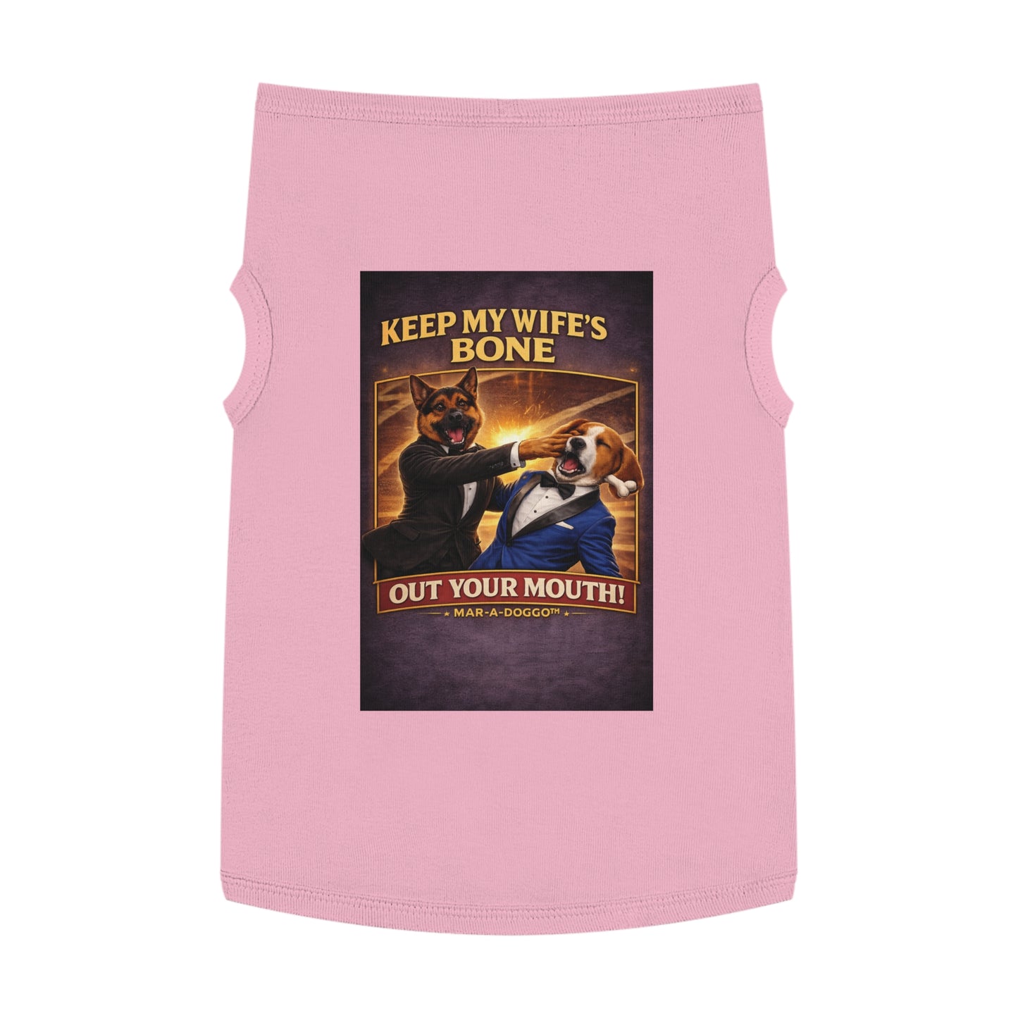 Keep My Wife's Bone Out Your Mouth! (Doggo Tank Top)