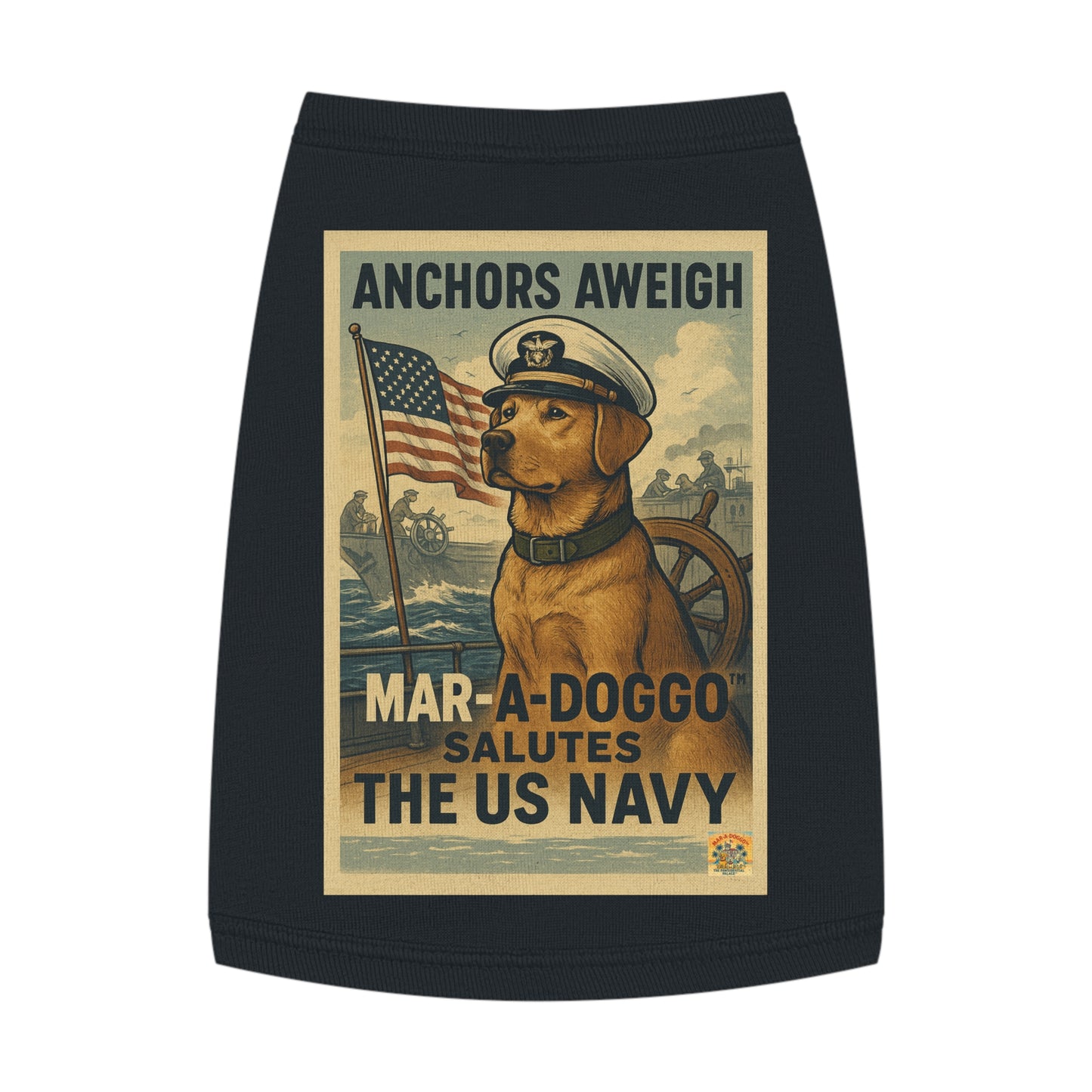 Anchors Aweigh (Doggo Tank Top)
