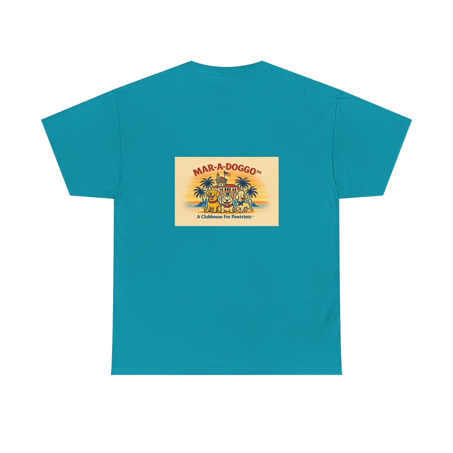 Mar-a-Duggo Patriotic Dog Tee — "We the Pupple" Vintage Americana T-Shirt