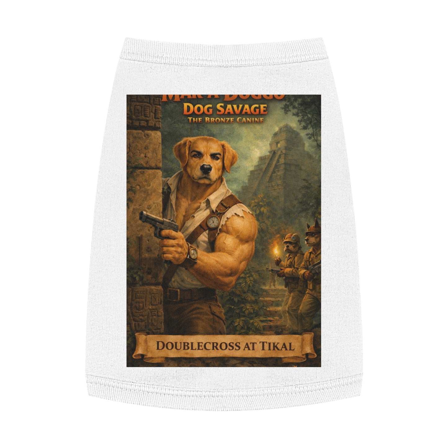 Double-Cross at Tikal (Doggo Tank Top)