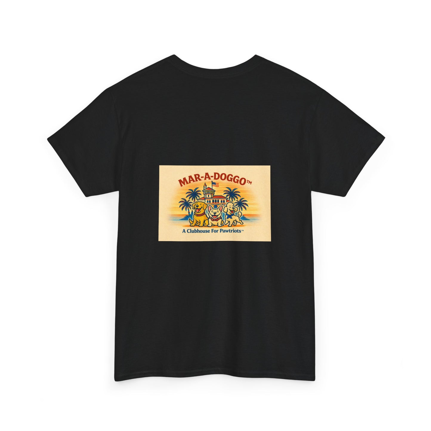 Mar-a-Duggo Patriotic Dog Tee — "We the Pupple" Vintage Americana T-Shirt