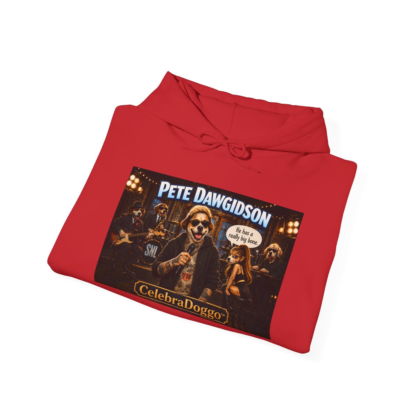 Pete Dawgidson 'Celebrate Bro' Hoodie — Graphic Celebrity Comedy Pullover