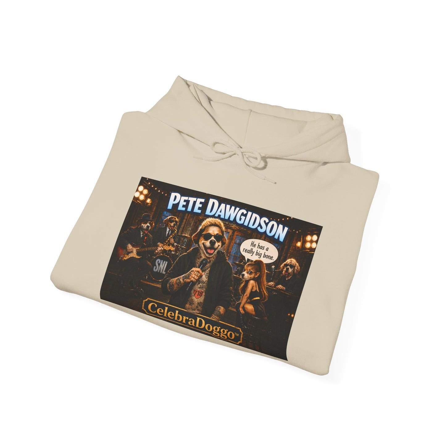 Pete Dawgidson 'Celebrate Bro' Hoodie — Graphic Celebrity Comedy Pullover