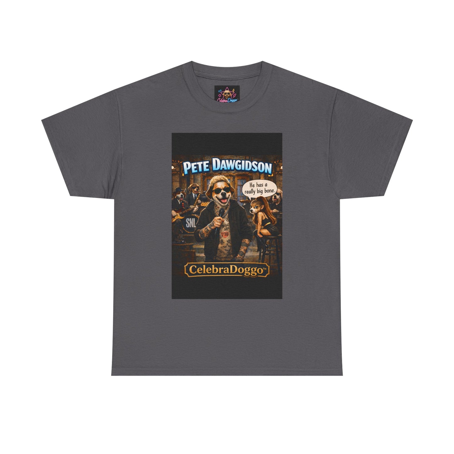 "Pete Dawgidson" Graphic Tee — Funny Dog Party T-Shirt
