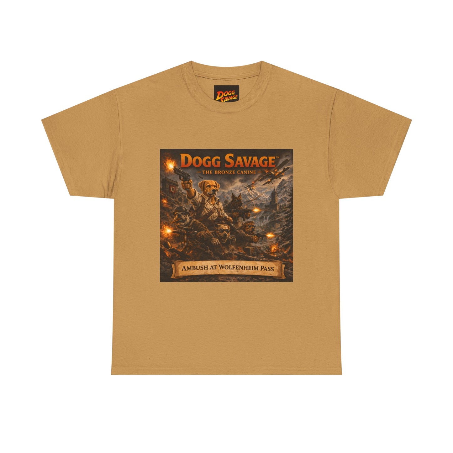Dogg Savage Band Tee — 'Ambush at Wolfenheim Pass' Graphic T‑Shirt