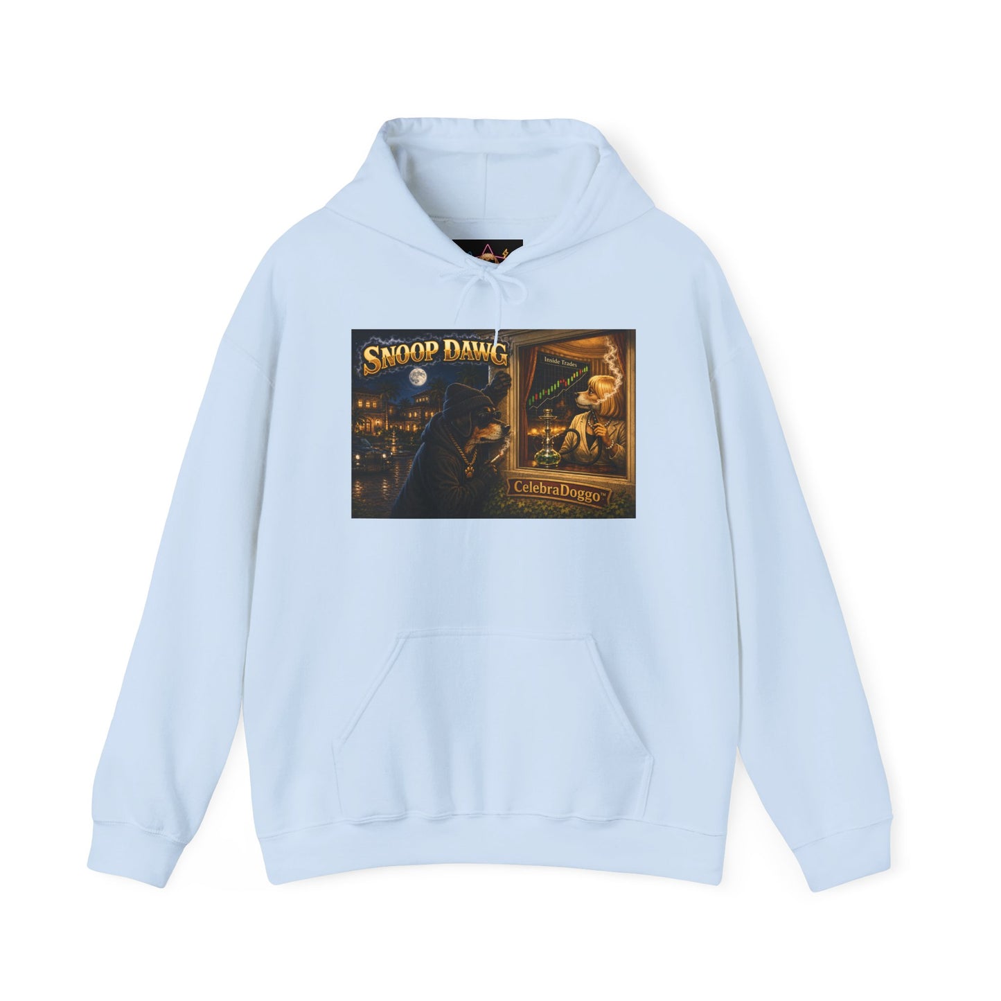 "Snoop Dawg" Tribute Hoodie — Retro Neon Graphic Pullover
