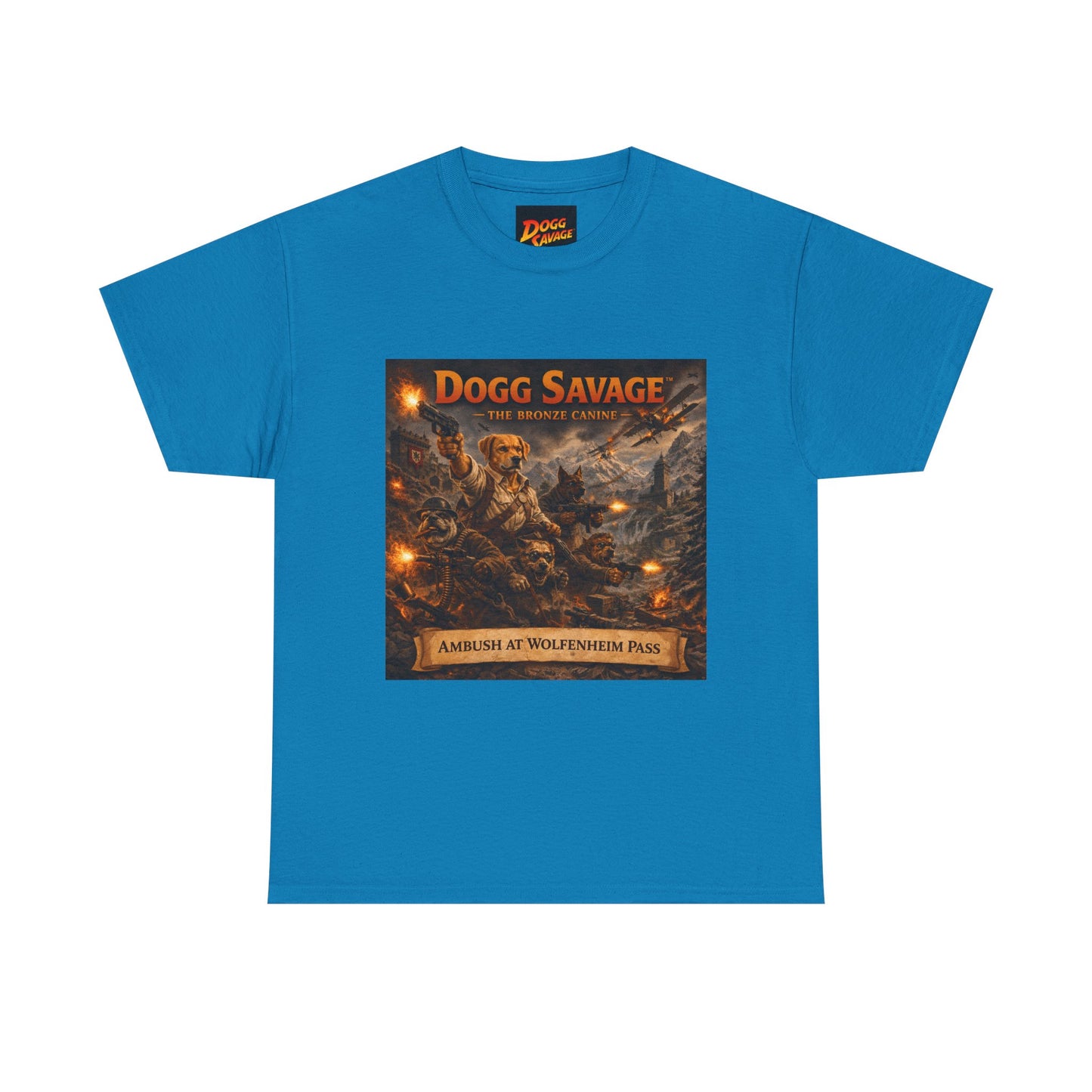 Dogg Savage Band Tee — 'Ambush at Wolfenheim Pass' Graphic T‑Shirt