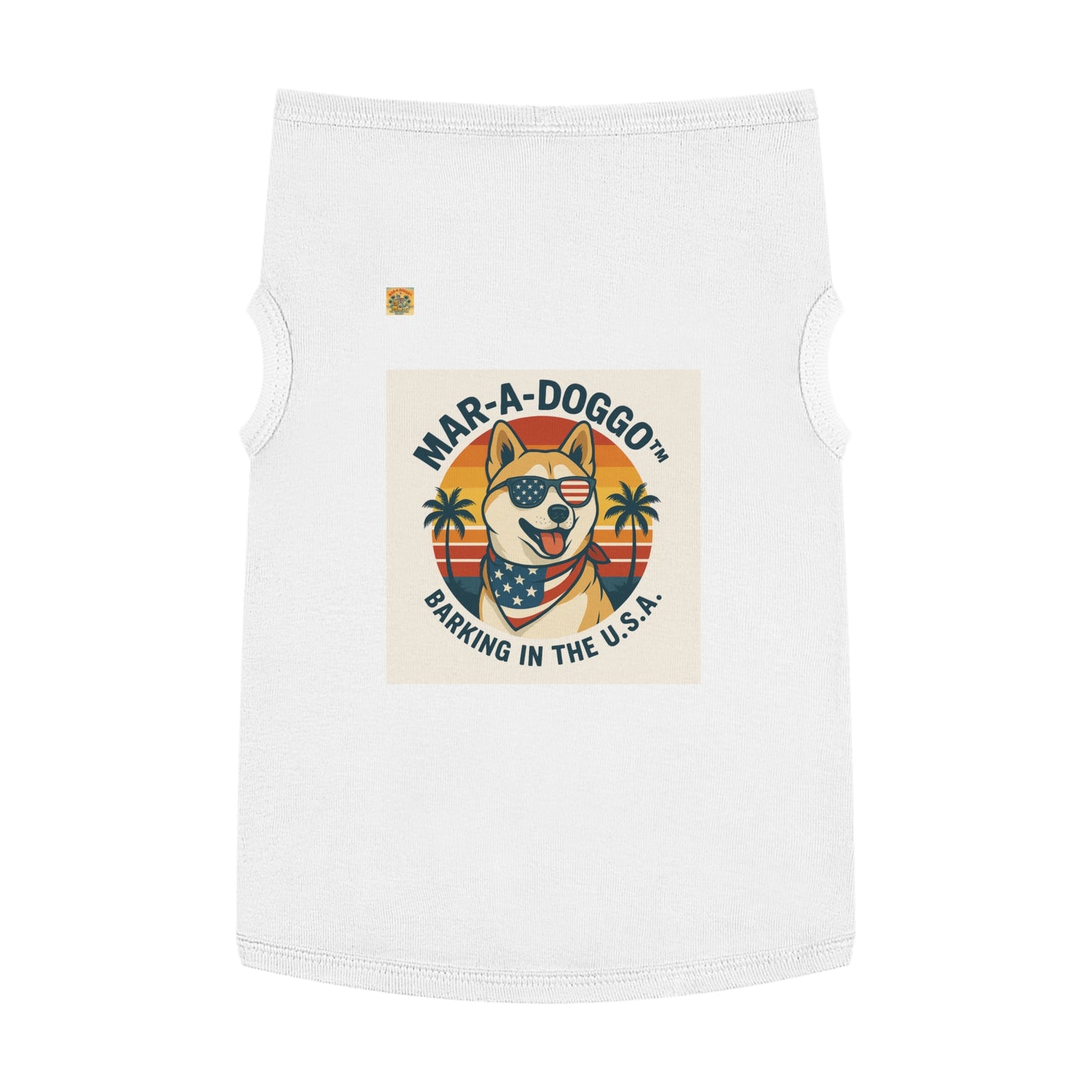 Barking In The USA (Doggo Tank Top)