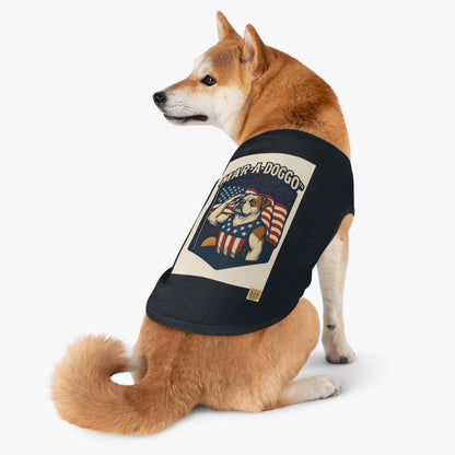 Salute The Flag (Doggo Tank Top)